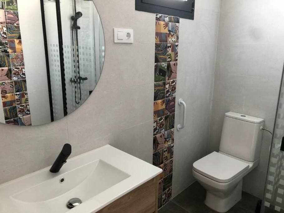 Alojamiento El Pez Casa Con Piscina Climatizada Villafranca de los Caballeros 外观 照片